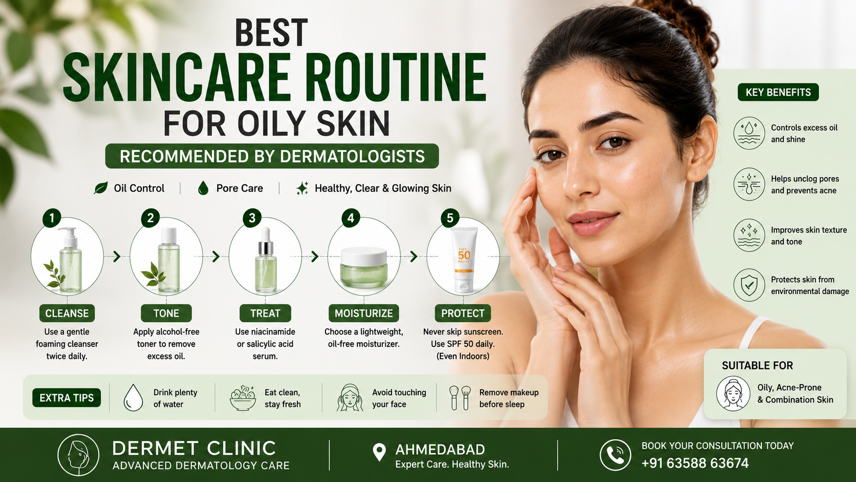Best Skincare Routine for Oily Skin